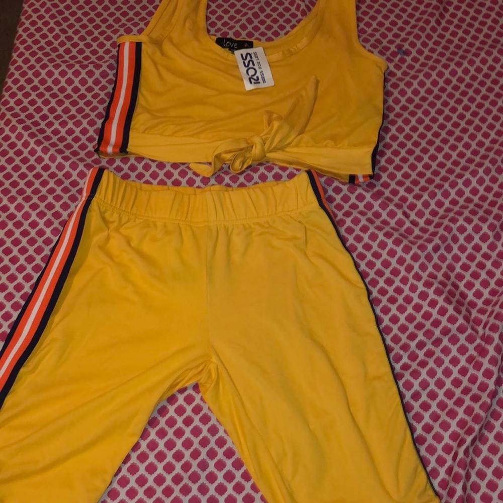 2 piece summer suit